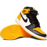 Chaussures montantes Nike Jordan jaunes Pointure 44 look fashion pour homme 