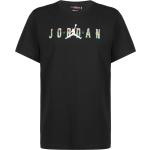 T-shirts col rond Nike Jordan noirs à manches courtes à col rond Taille S look fashion pour homme 