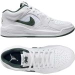 Chaussures Nike Jordan blanches en cuir synthétique en cuir respirantes Pointure 42 classiques pour femme en promo 