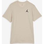 T-shirts Nike Jumpman beiges avec broderie Taille S pour homme 