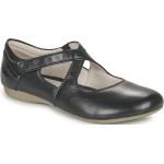 Chaussures casual Josef Seibel noires en cuir Pointure 40 avec un talon jusqu'à 3cm look casual pour femme 