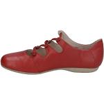 Chaussures casual Josef Seibel rouges en cuir Pointure 42 look casual pour femme 