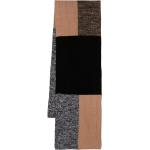 JOSEPH écharpe en laine à design colour block - Noir