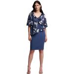 Robes fleuries Joseph Ribkoff bleues à fleurs en polyester midi Taille 3 XL pour femme 
