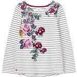 Joules Harbour Long Sleeve Top Floral Placement Cream 8