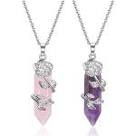 Amulettes Jovivi roses en cristal look fashion pour enfant en promo 