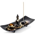 Chandeliers Jovivi en céramique à motif Bouddha de 10 cm 