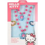 Parures de bijoux multicolores à perles Hello Kitty pour enfant en promo 