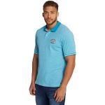 Polos turquoise Taille 4 XL look fashion pour homme 