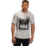 Maillots de cyclisme gris en jersey mi-longs Taille 5 XL look fashion pour homme 