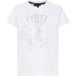 T-shirts à col rond Juicy Couture blancs à strass Taille 11 ans pour fille de la boutique en ligne Miinto.fr avec livraison gratuite 