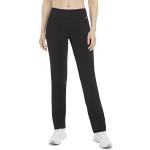 Juicy Couture Pantalon de Yoga Taille Haute Essentiel en Coton, Noir Profond, S Femme