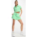 Shorts taille haute Juicy Couture verts en éponge Taille XL classiques pour femme en promo 