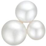 Clous d'oreille, puces d'oreille Julie Sandlau blancs en or à perles 14 carats pour femme 