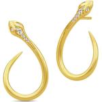 Boucles d'oreilles Julie Sandlau jaunes en or en argent 22 carats 