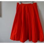 Jupes plissées Monoprix rouges Taille M look fashion pour femme 
