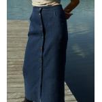 Jupes longues bleu marine Heidi Taille XS pour femme 