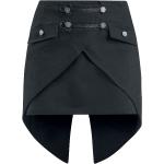 Queue-de-pie Gothicana by emp noir en coton court Taille XXL look gothique pour femme 