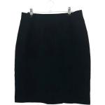 Jupes courtes noires en polyester lavable en machine Taille L look vintage pour femme 