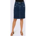Minijupes en jean Rick Cardona bleues délavées courtes Taille XXL look fashion pour femme 