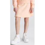 Jupes en jean Calvin Klein orange à logo en éponge de créateur Taille 4 ans pour fille de la boutique en ligne Calvinklein.fr 