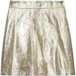 Jupes courtes Zadig & Voltaire dorées en cuir métalliques Taille XS pour femme 