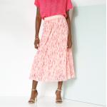Jupes longues roses en polyester Taille XS style ethnique pour femme en promo 