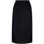 Jupes longues noires en polyester éco-responsable mi-longues Taille XS pour femme 