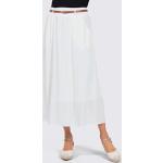 Jupes longues Helline blanches en viscose Taille XXL look fashion pour femme 
