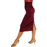 Jupes velours rouge bordeaux en velours Taille XS pour femme 