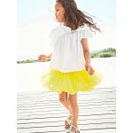 Jupons Vertbaudet jaunes en tulle à sequins Taille 2 ans pour fille en promo de la boutique en ligne Vertbaudet.fr 