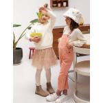 Jupons Vertbaudet beiges en tulle à paillettes pour fille en promo de la boutique en ligne Vertbaudet.fr 