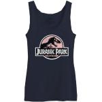 Débardeurs bleus Jurassic Park lavable en machine Taille L look fashion pour femme 