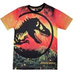 T-shirts à manches courtes orange en polyester Jurassic World look fashion pour garçon de la boutique en ligne Amazon.fr 