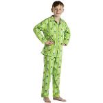 Pyjamas verts en flanelle Taille 14 ans look fashion pour garçon de la boutique en ligne Amazon.fr 