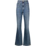 Jeans évasés Just Cavalli bleus délavés stretch W25 L28 pour femme en promo 