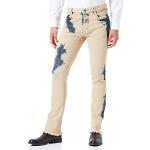 Just Cavalli Pantalone 5 Tasche Jeans, 108 Beige, 33 Homme