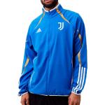 Vestes de running adidas Juventus bleues en polyester Juventus de Turin Taille XS classiques pour homme 