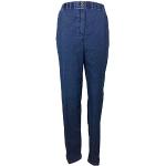Jeans bleus à strass stretch Taille XXL W46 look fashion pour femme 