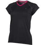 K-Swiss KS Tac Hypercourt Express T-Shirt de Tennis, Noir Beauty, XS Femme