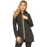 Trench coats K-Way noirs à capuche Taille XS pour femme 