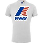 T-shirts à col rond K-Way blancs en coton Taille 10 ans pour fille de la boutique en ligne Miinto.fr 