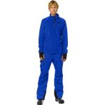 Pantalons de ski K-Way bleu marine imperméables coupe-vents Taille M look fashion pour homme 