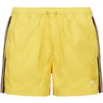 Shorts de bain K-Way jaunes en polyester Taille XL pour homme 