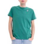 T-shirts K-Way verts à manches courtes à manches courtes look fashion pour homme 