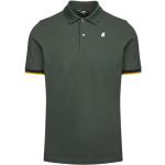 Polos K-Way verts Taille 3 XL pour homme 