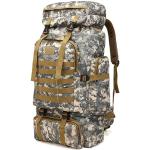 Sacs à dos de randonnée camouflage avec compartiment pour ordinateur look militaire pour homme en promo 