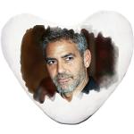 Coussins en forme de coeur George Clooney 