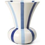 Vases design bleus en céramique de 20 cm 