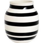 Vases Kähler noirs de 20 cm 